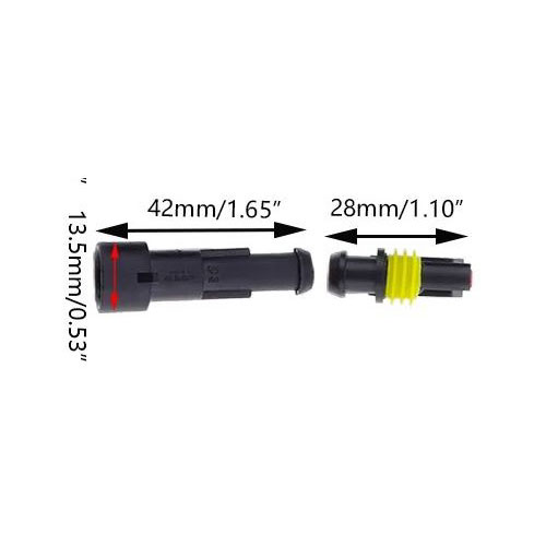 Superseal Connector Set 1 Pin - Image 2