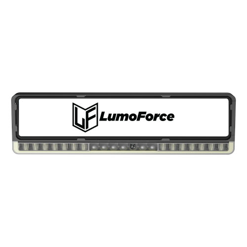 Lumoforce Dual Beam LED License Plate Light – 90W High Beam / 60W Low Beam